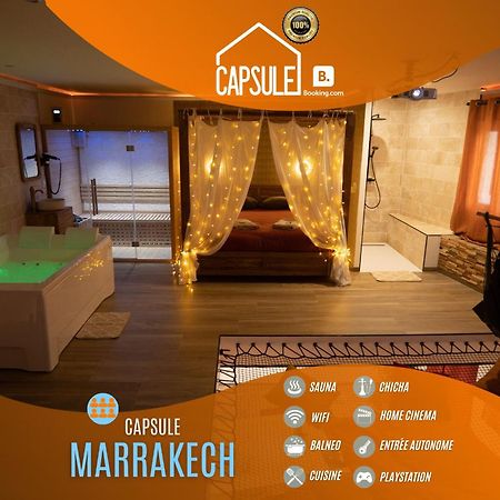 Capsule Marrakech I Chicha I Sauna I Balneo I Console Ps5 I Cinema Trith-Saint-Leger Exteriör bild