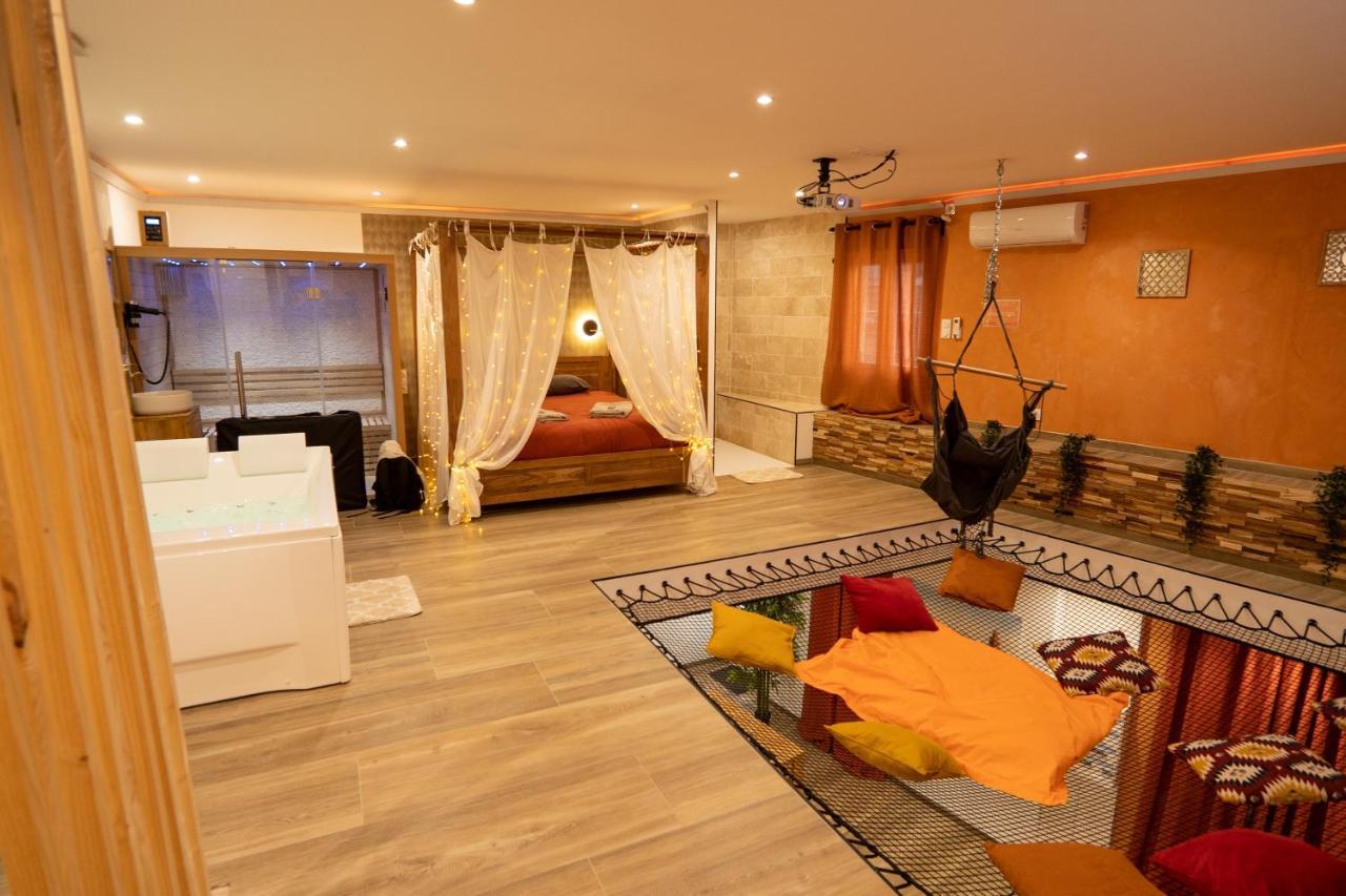 Capsule Marrakech I Chicha I Sauna I Balneo I Console Ps5 I Cinema Trith-Saint-Leger Exteriör bild